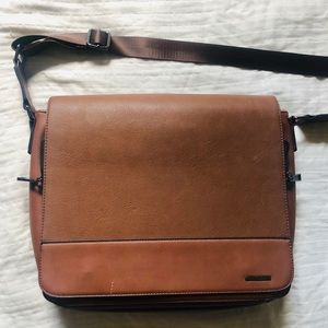 ALDO Leather Messenger Bag
